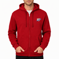 Men's Oklahoma City Thunder Zipper Hoodie - Red