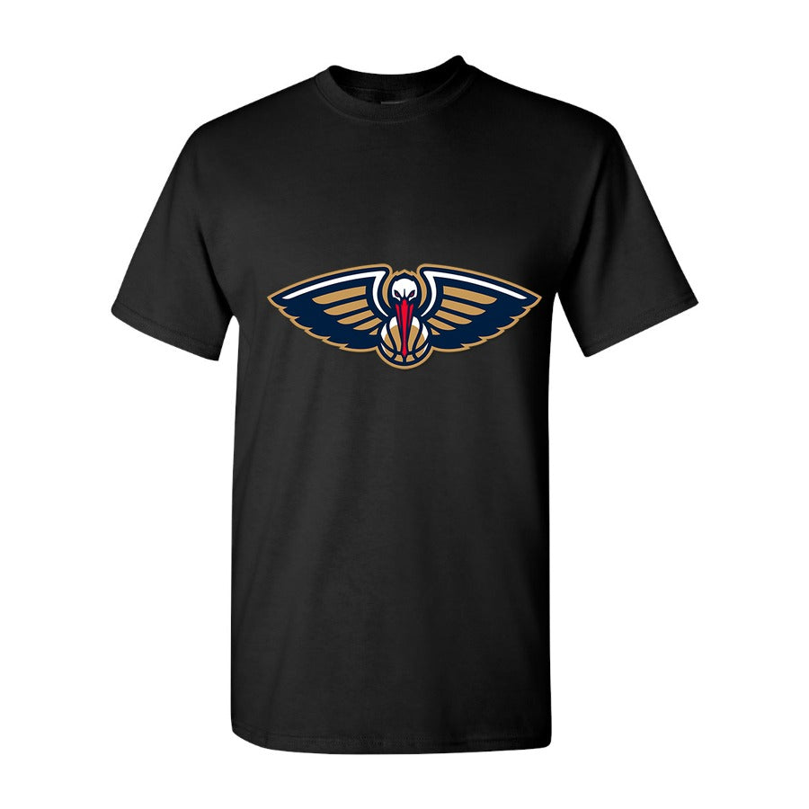 Men's New Orleans Pelicans Cotton T-Shirt - Black
