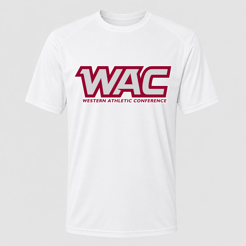 Men's Western Athletic Conference Design 2 Performance T-Shirt - White
