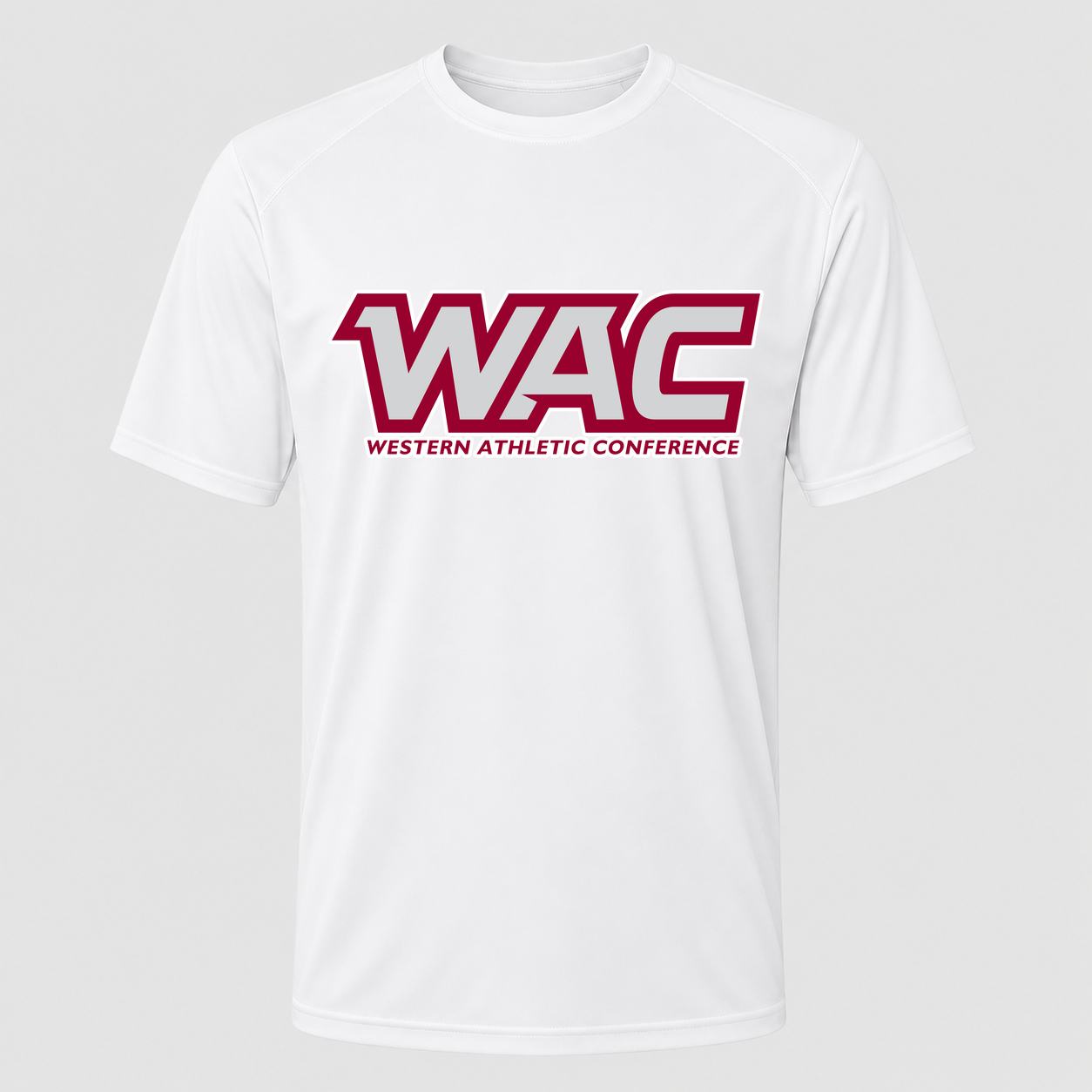 Men's Western Athletic Conference Design 2 Performance T-Shirt - White