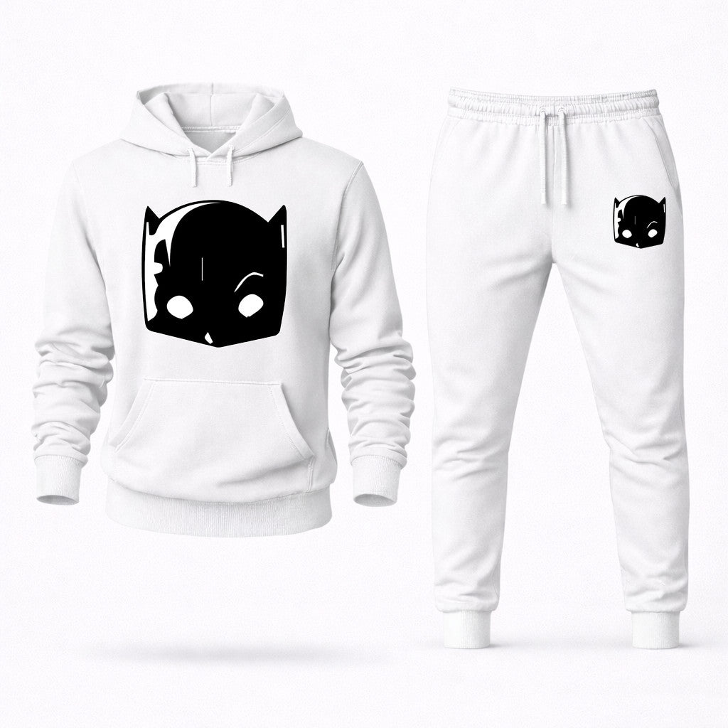 Hellcat Hoodie and Joggers Set - White