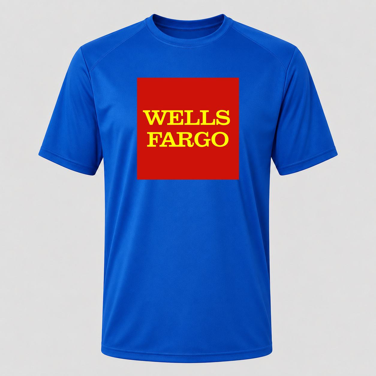 Men's Wells Fargo Performance T-Shirt - Royal Blue