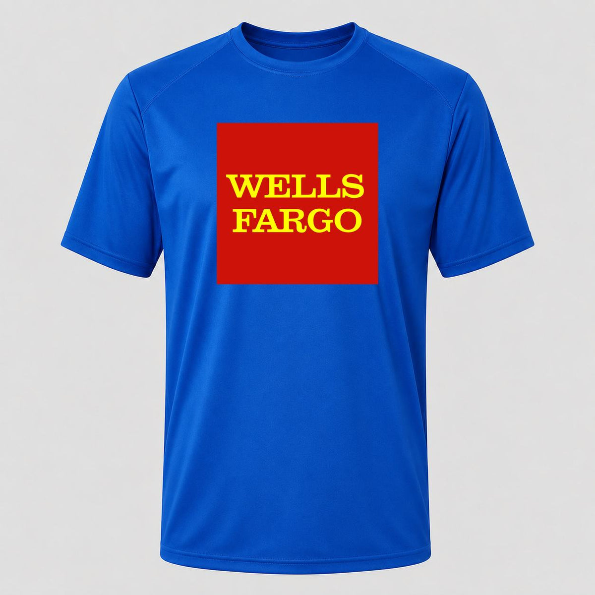Men's Wells Fargo Performance T-Shirt - Royal Blue