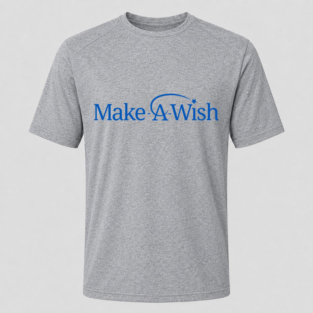 Men's Make-A-Wish Performance T-Shirt - Gray