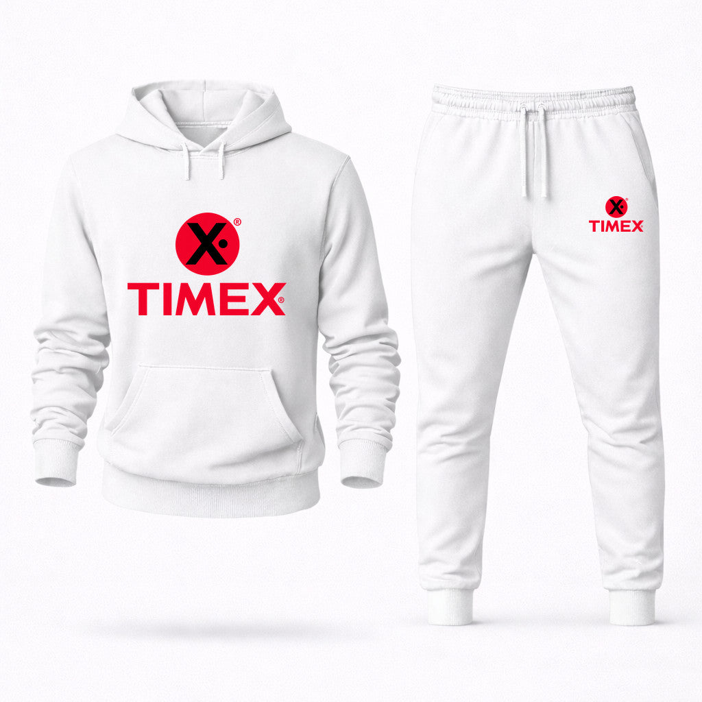 Timex Hoodie and Joggers Set - White
