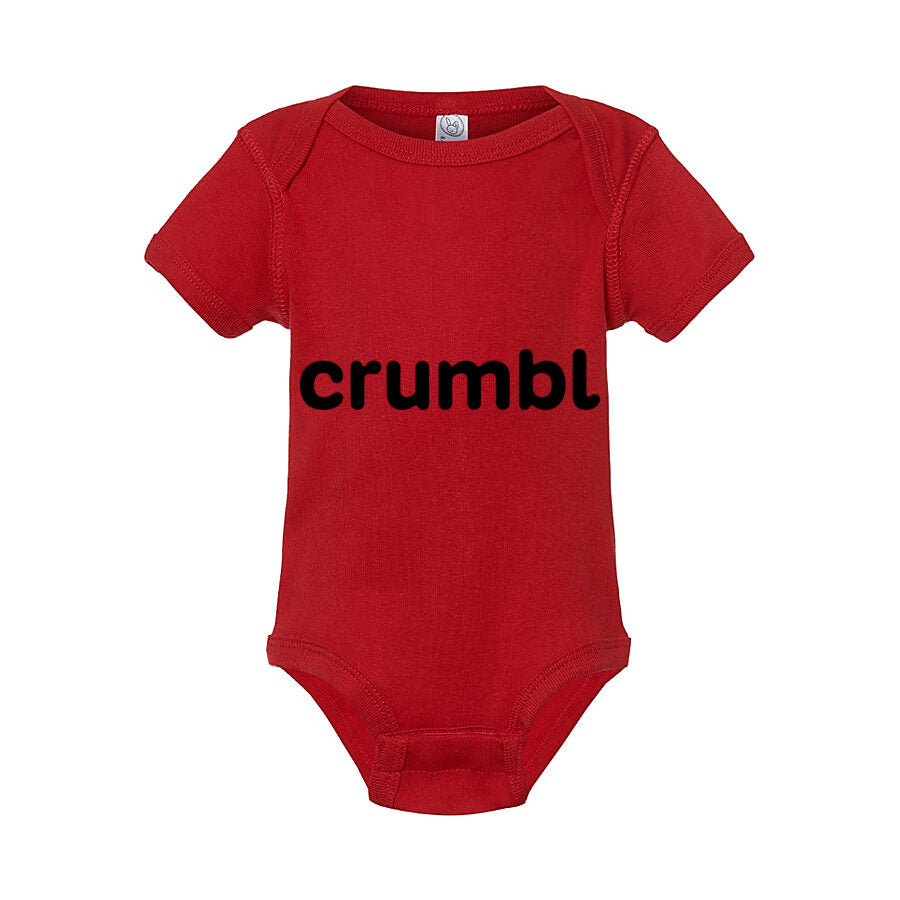 Crumbl Cookies Baby Romper Onesie - Red
