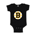 Boston Bruins Baby Romper Onesie - Black