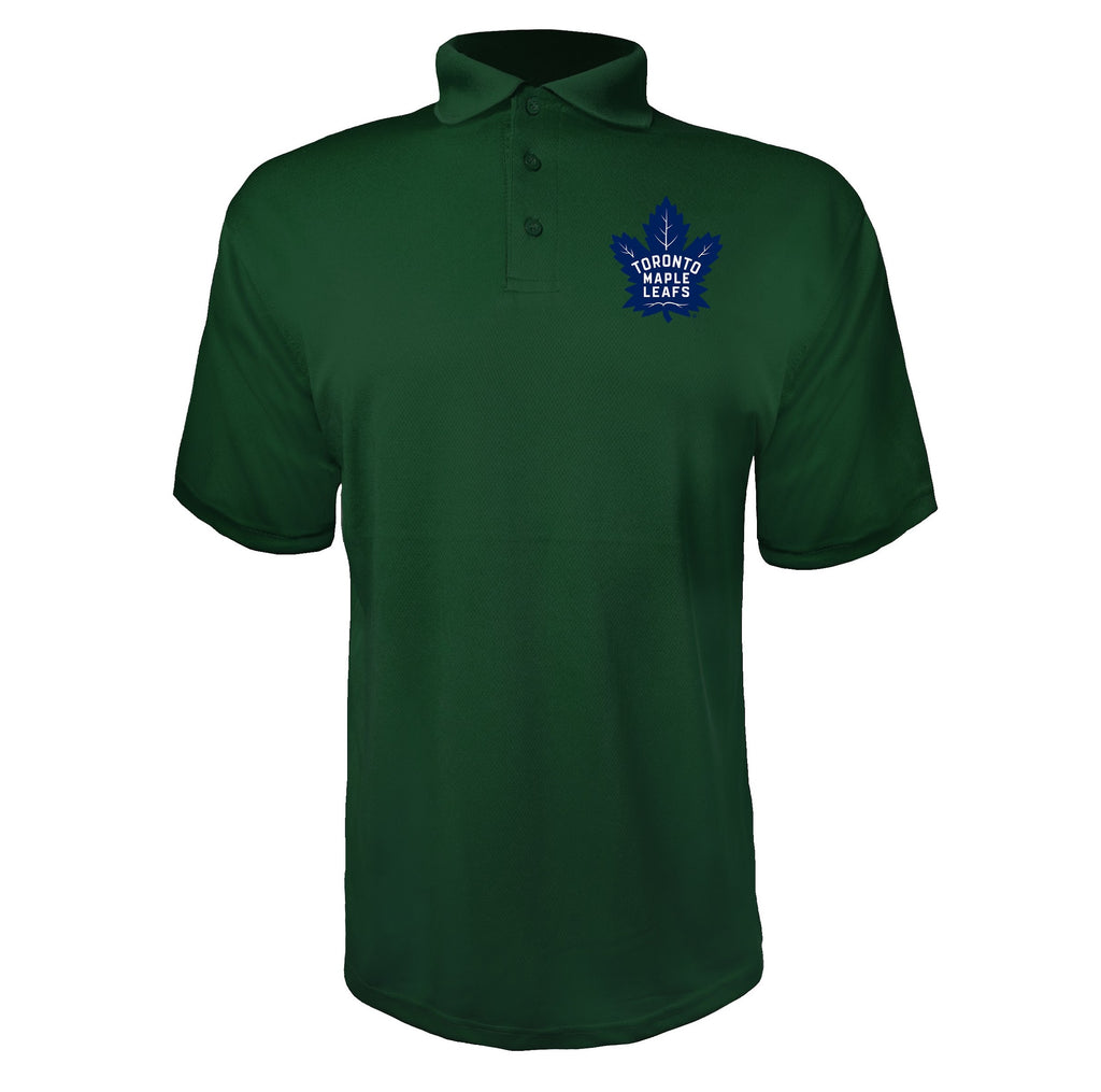 Toronto Maple Leafs Green polyester polo