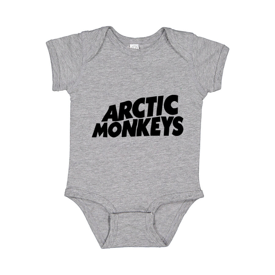 Arctic Monkeys Baby Romper Onesie - Gray