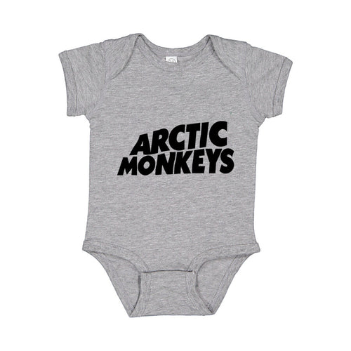 Arctic Monkeys Baby Romper Onesie - Gray