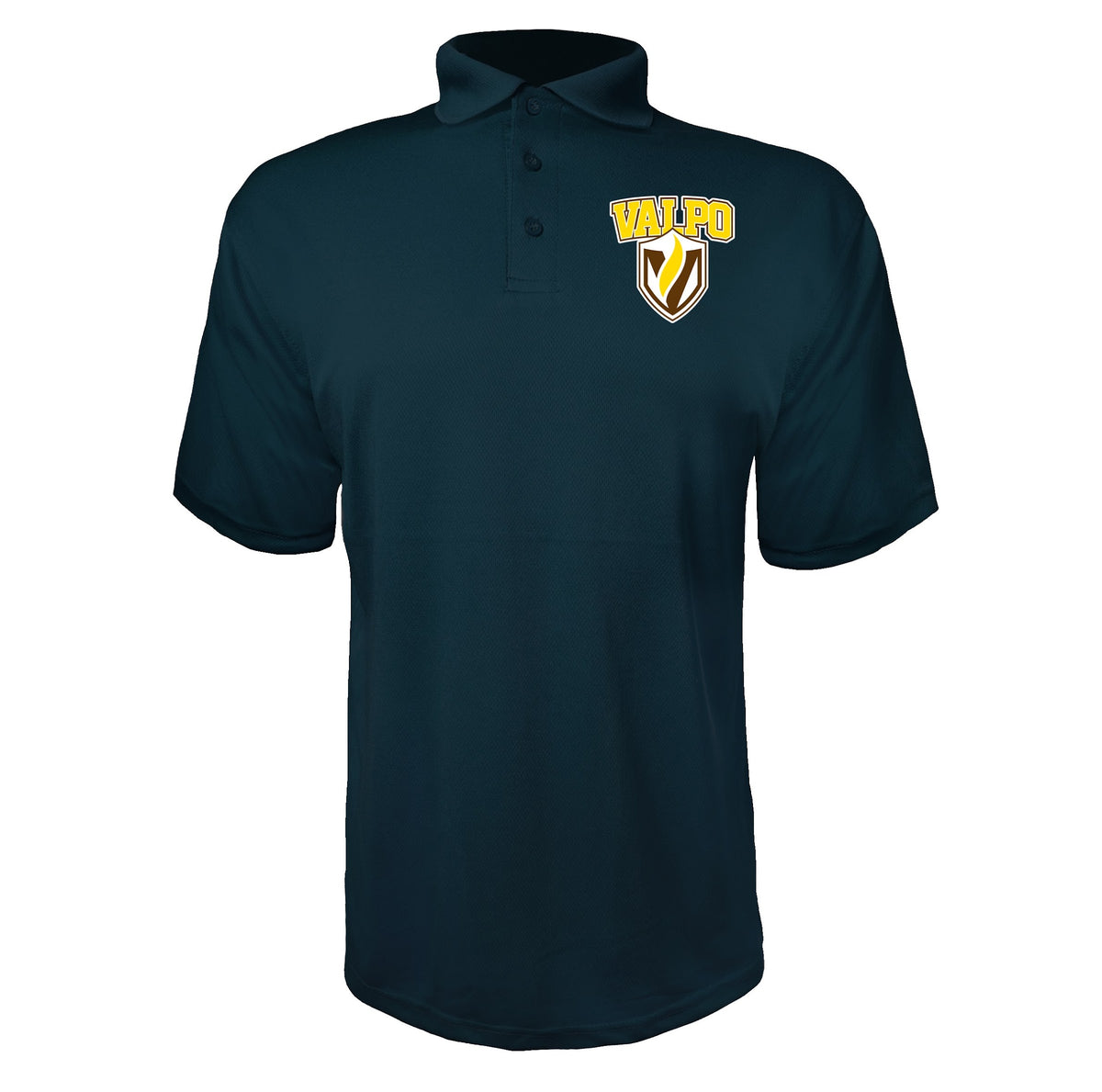Valparaiso Crusaders Navy polyester polo