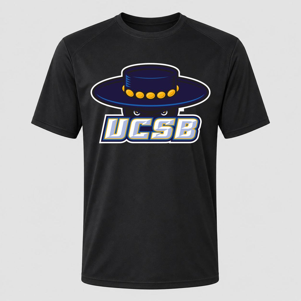 Men's UCSB Gauchos Performance T-Shirt - Black