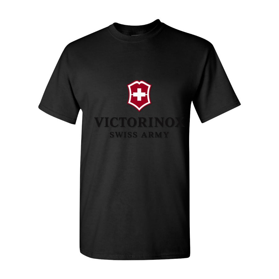 Men's Victorinox Swiss Army Cotton T-Shirt - Black