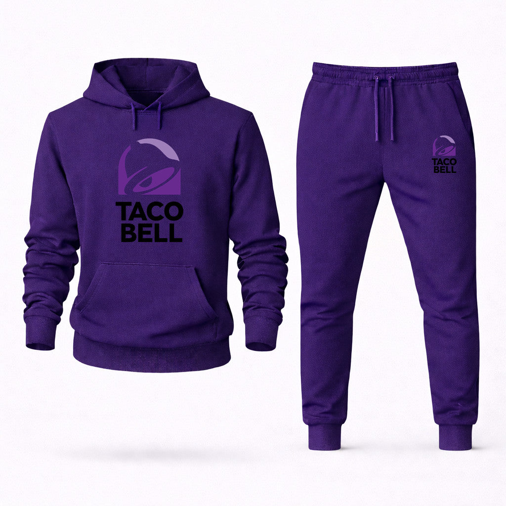 Taco Bell Hoodie and Joggers Set - Purple