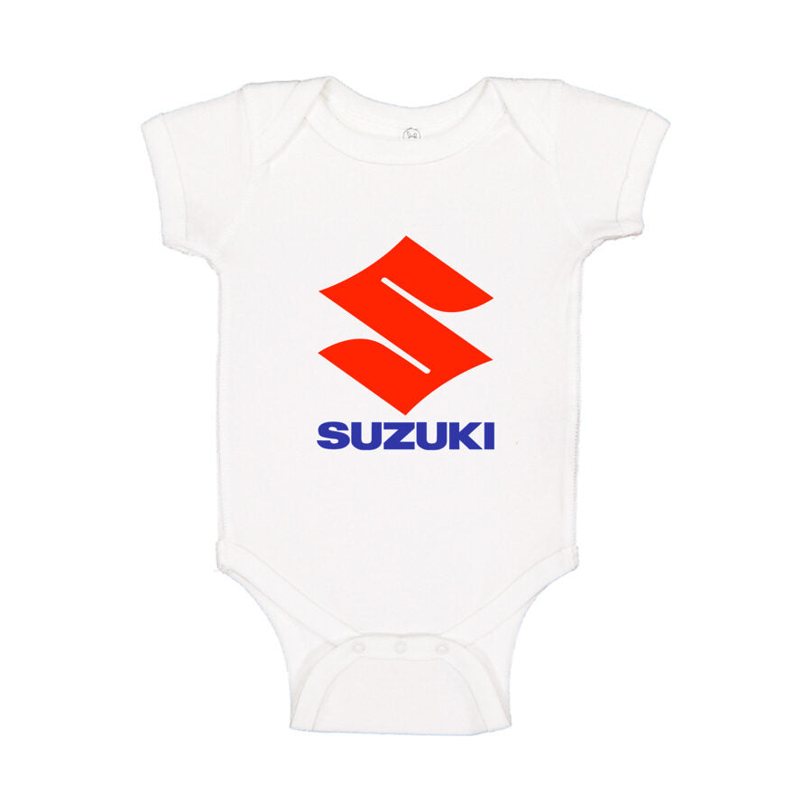 Suzuki Baby Romper Onesie - White