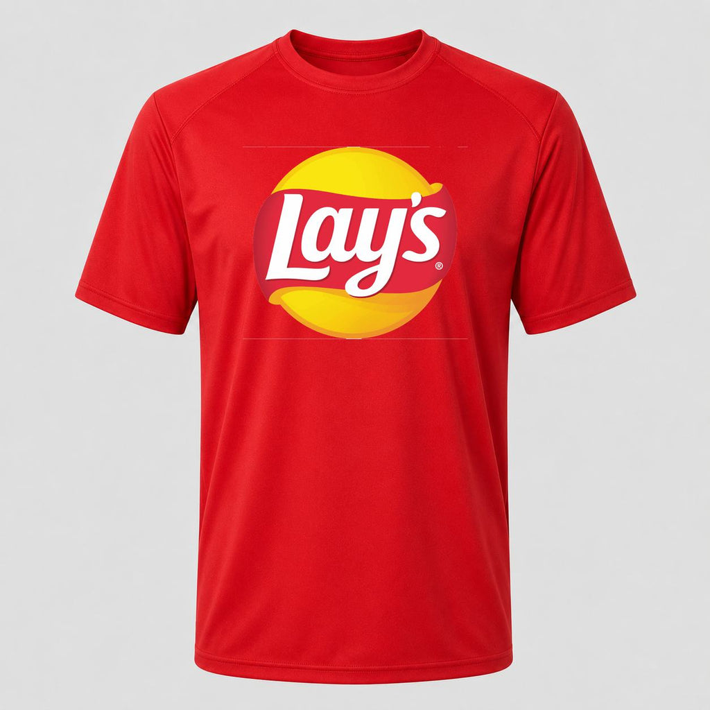 Men's Lay's Performance T-Shirt - Red
