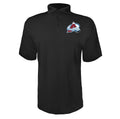 Colorado Avalanche Black polyester polo