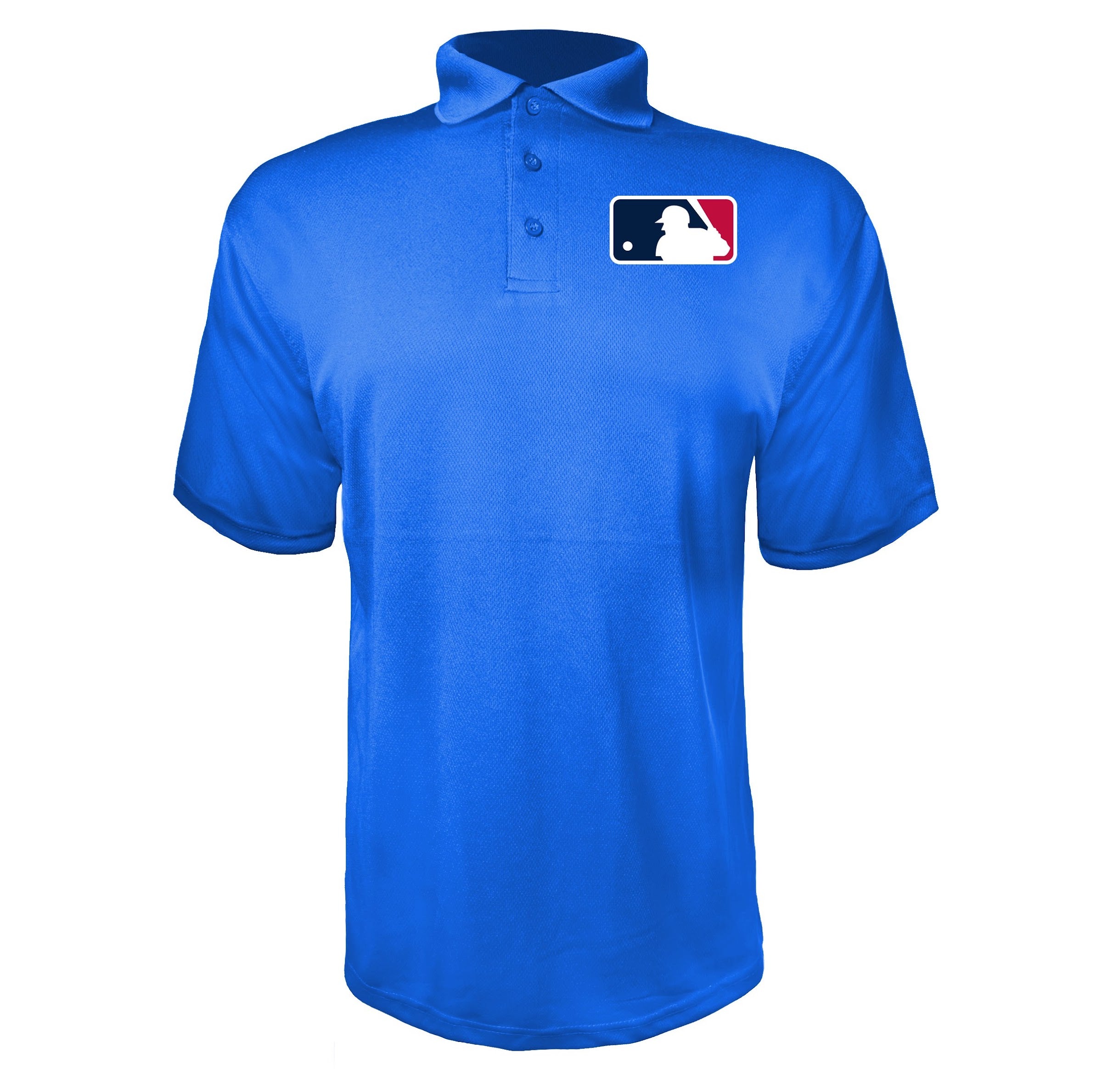 Major League Baseball Blue polyester polo