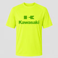 Men's Kawasaki Performance T-Shirt - Safety Green