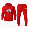 Dr Pepper Hoodie and Joggers Set - Red