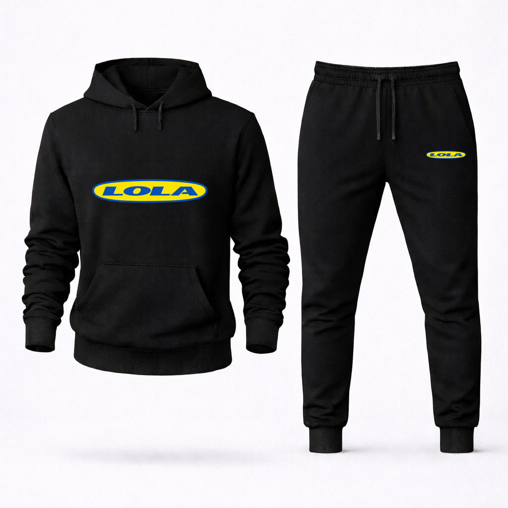 Lola Hoodie and Joggers Set - Black