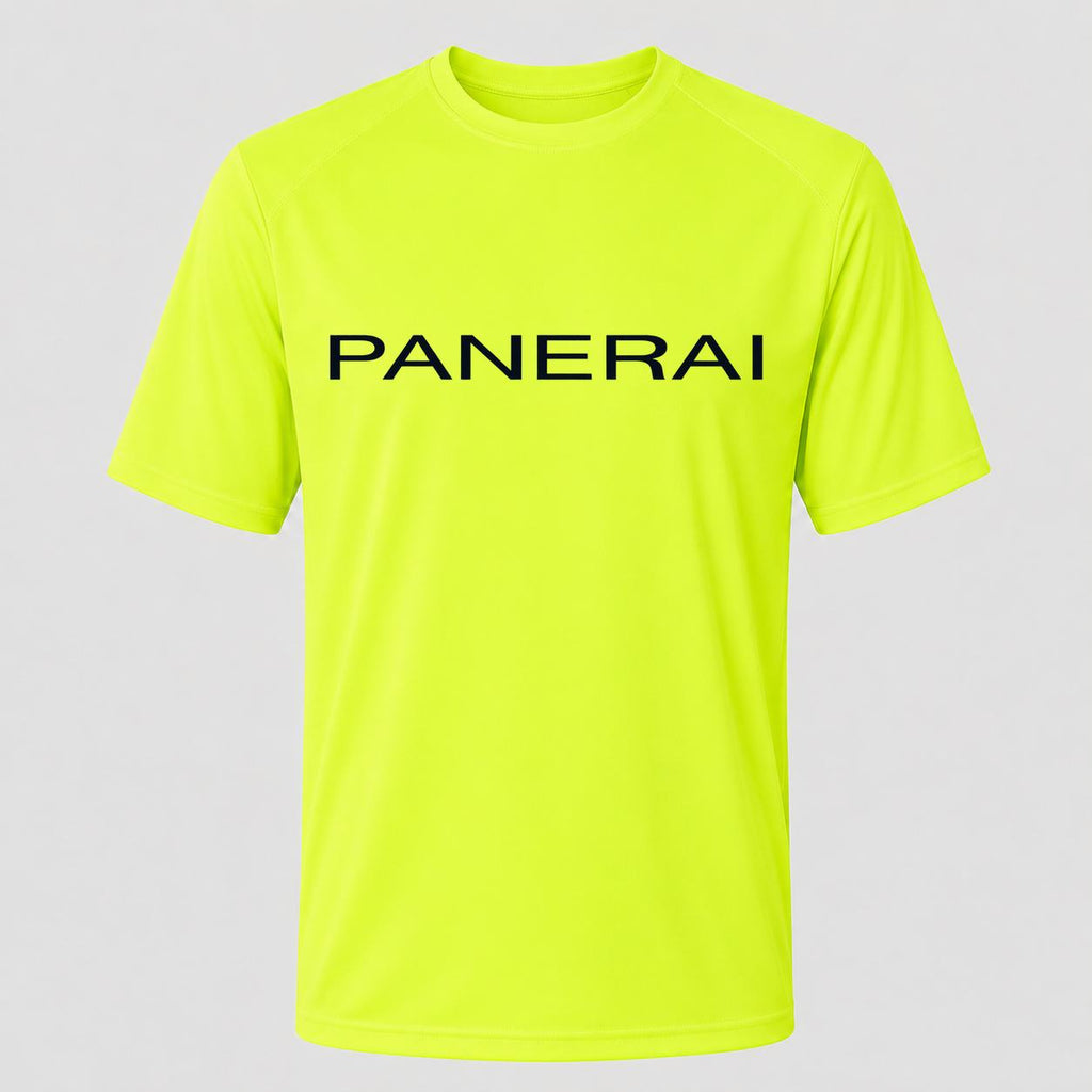 Men's Panerai Performance T-Shirt - Safety Green