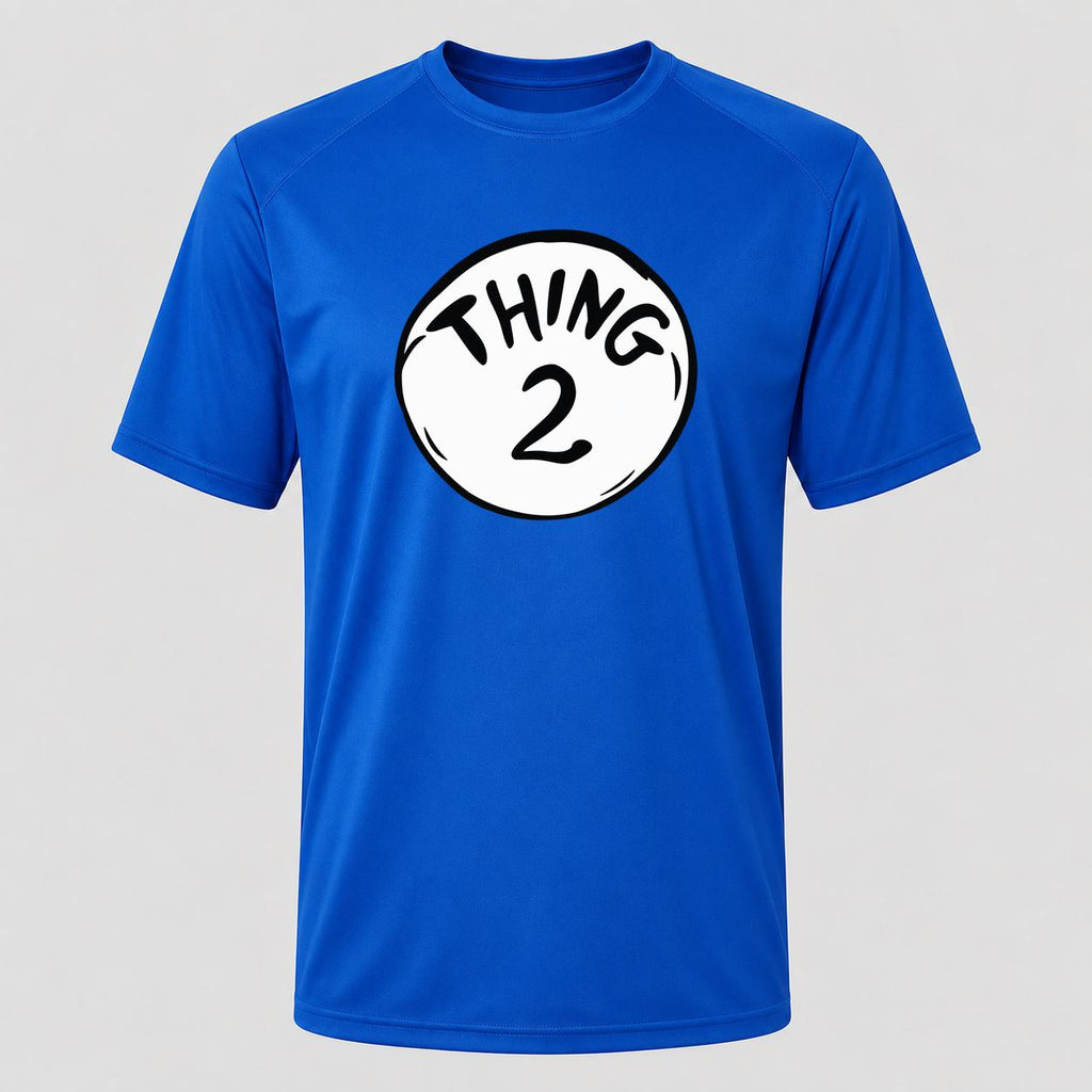 Men's Dr. Seuss Thing 2 Performance T-Shirt - Royal Blue