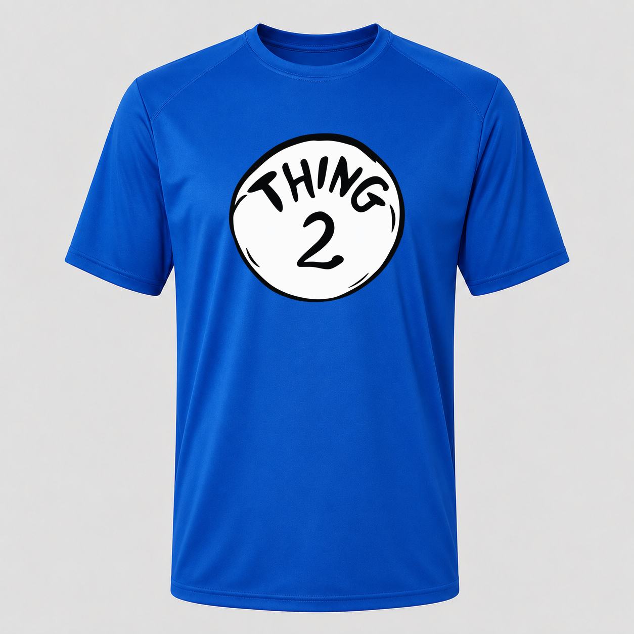 Men's Dr. Seuss Thing 2 Performance T-Shirt - Royal Blue