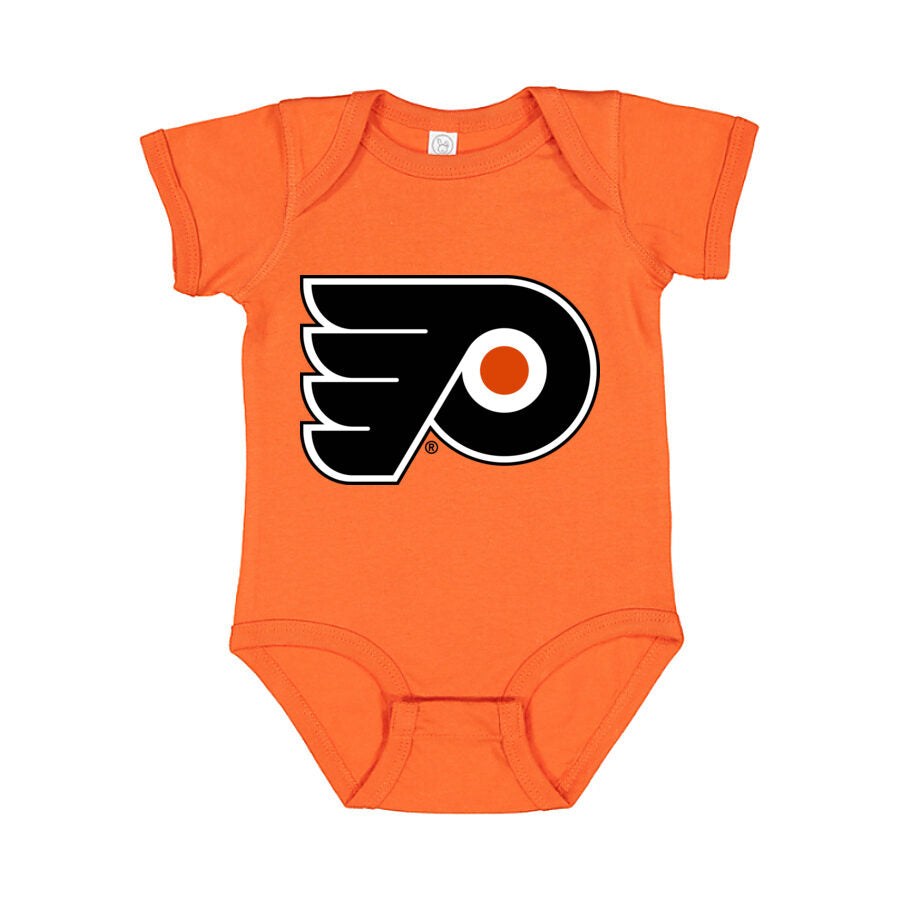 Philadelphia Flyers Baby Romper Onesie - Orange