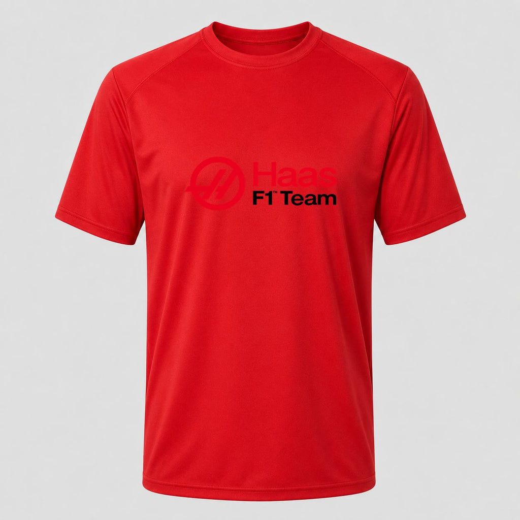 Men's Haas F1 Team Performance T-Shirt - Red