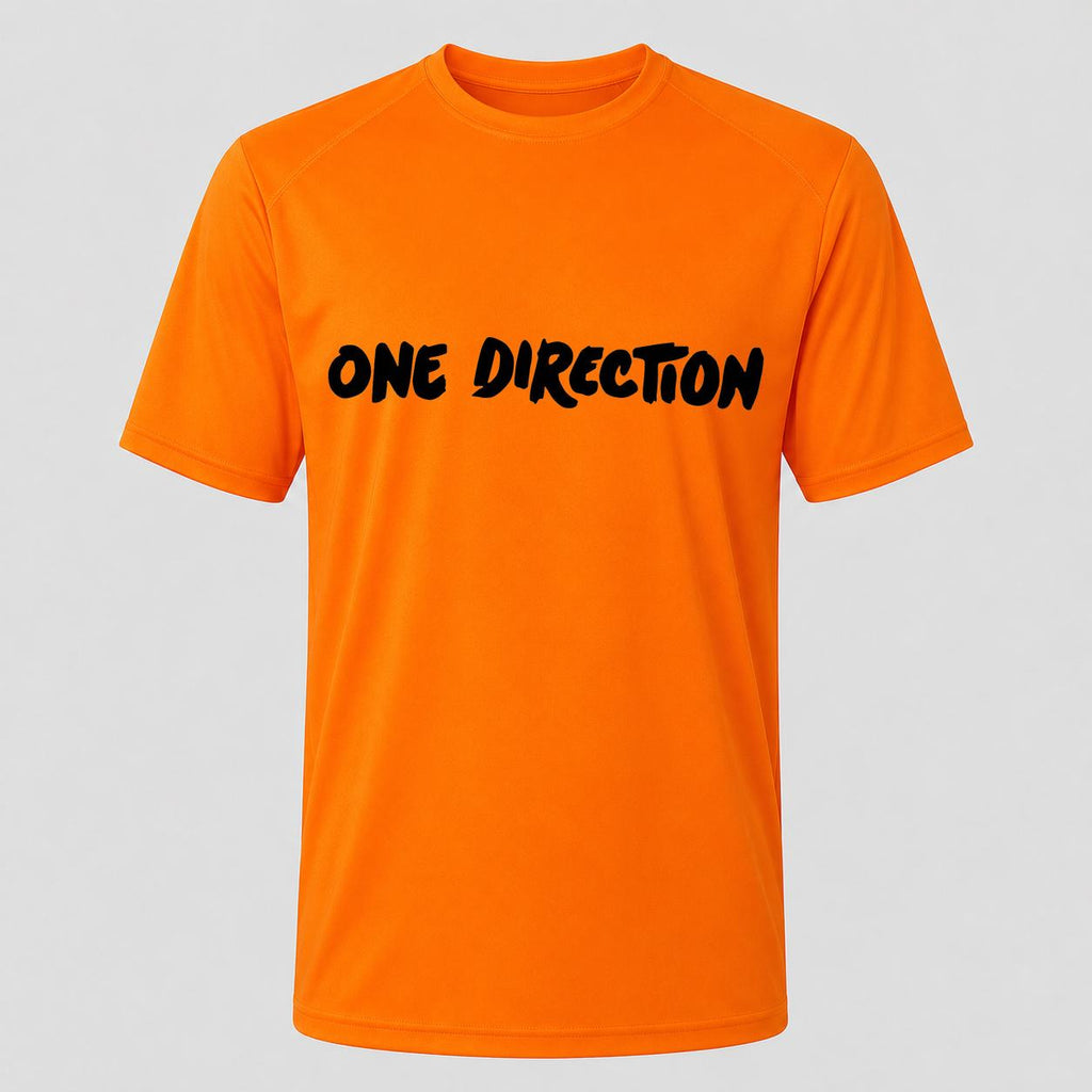 Men's One Direction Performance T-Shirt - Orange