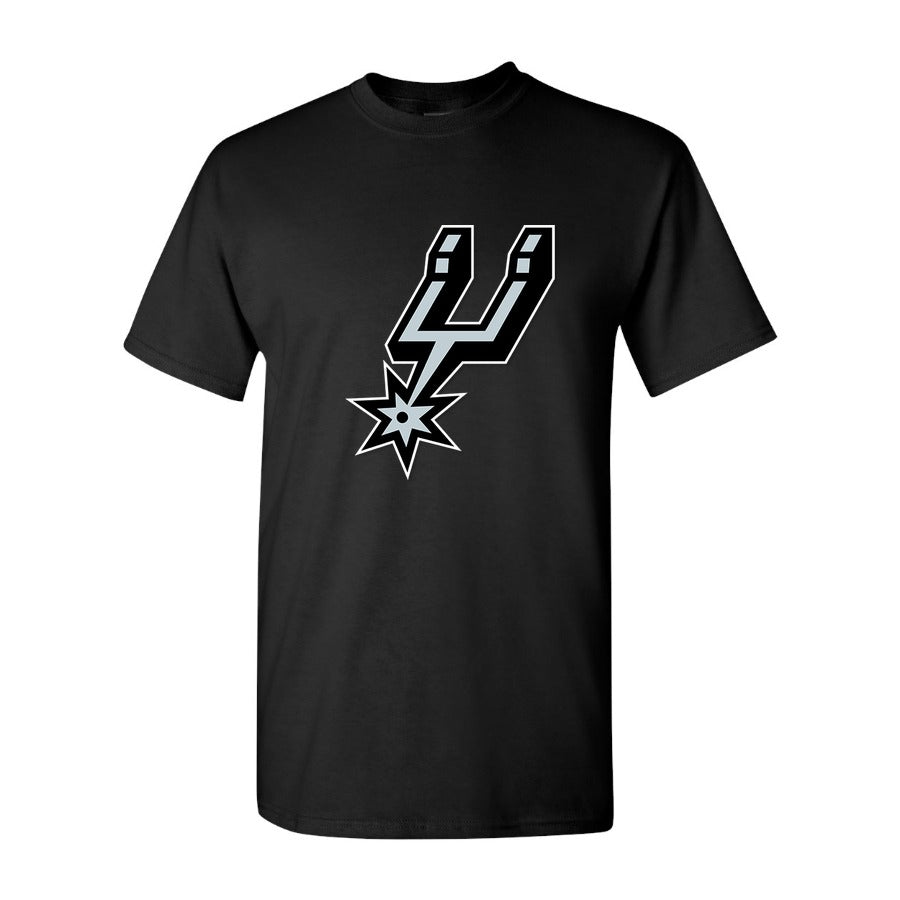 Men's San Antonio Spurs Cotton T-Shirt - Black