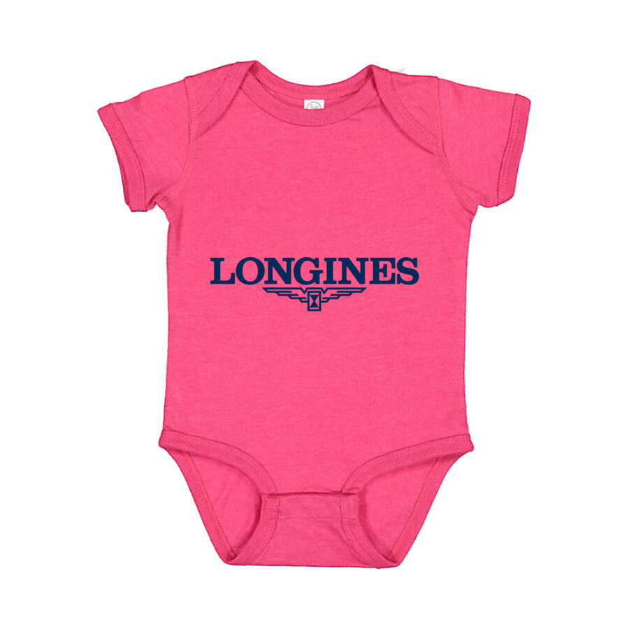 Longines Baby Romper Onesie - Pink