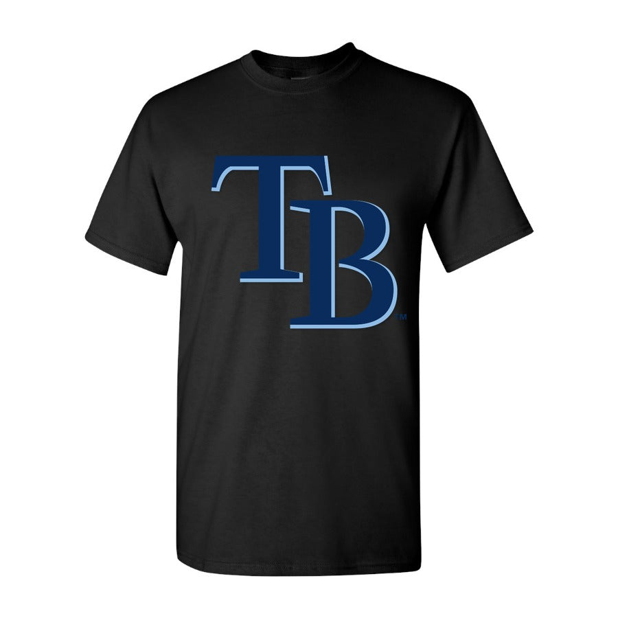 Men's Tampa Bay Rays Cotton T-Shirt - Black
