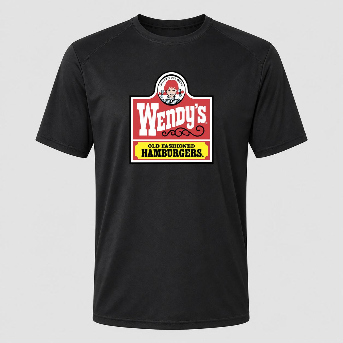 Men's Wendy's Performance T-Shirt - Black