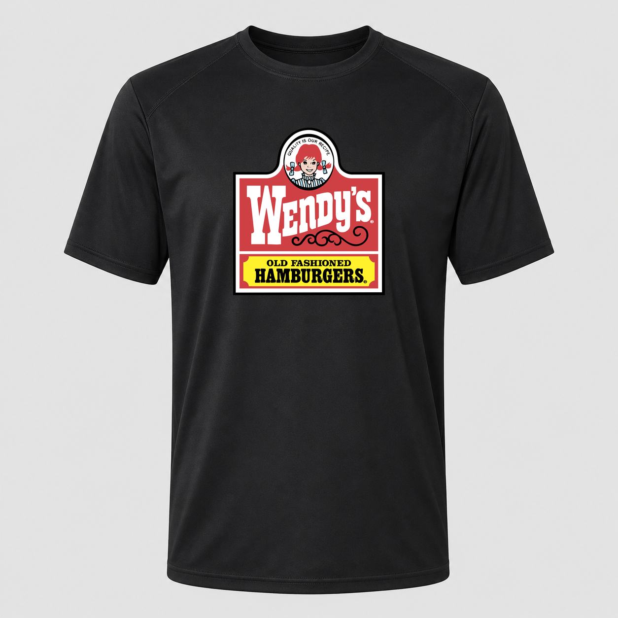 Men's Wendy's Performance T-Shirt - Black