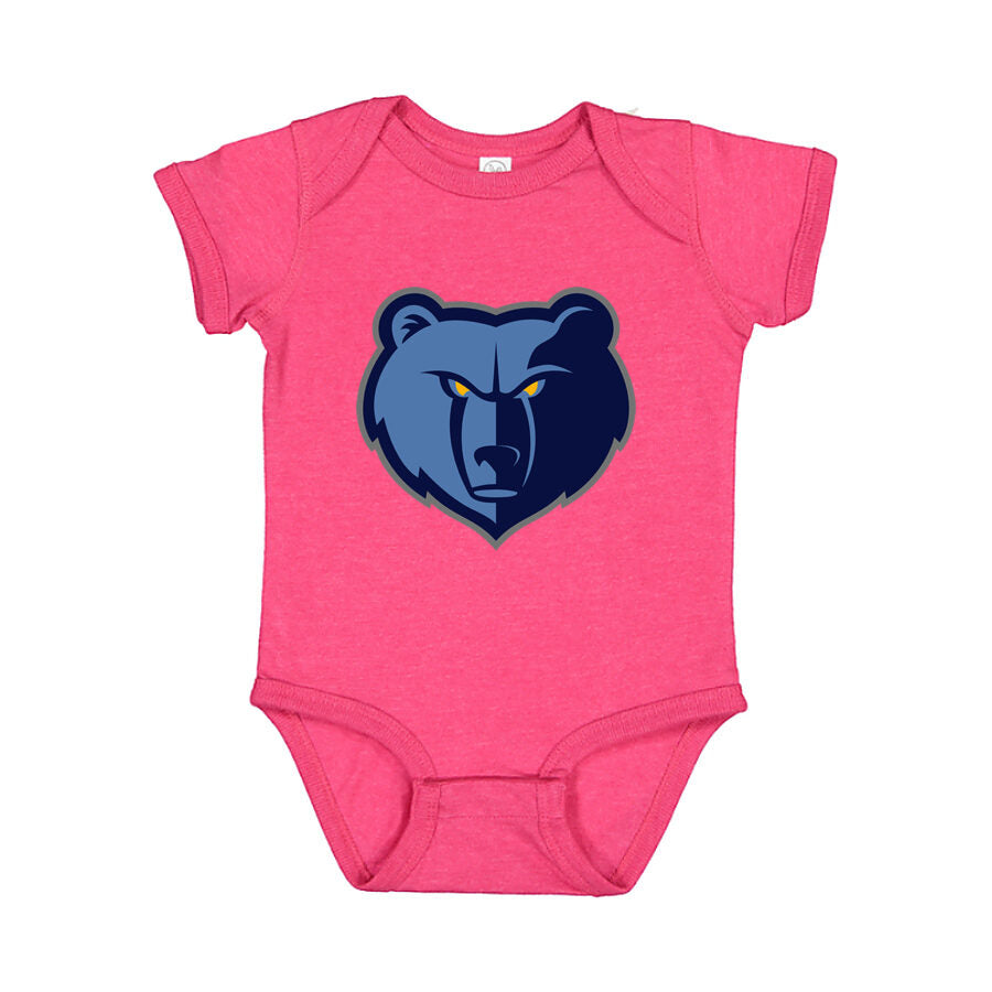 Memphis Grizzlies Baby Romper Onesie - Pink