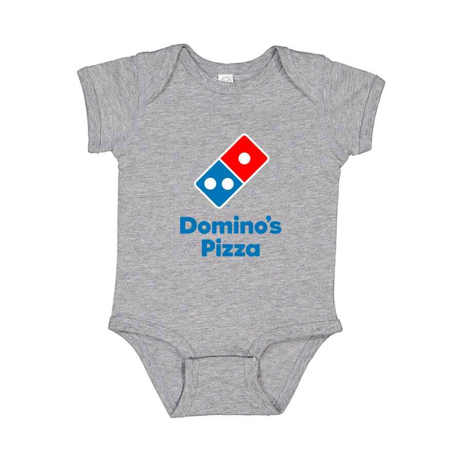 Domino's Pizza Baby Romper Onesie - Gray