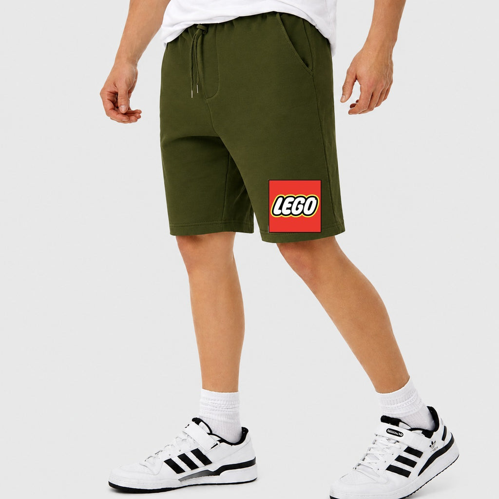 Men's LEGO Cotton Shorts - Army Green