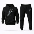 San Antonio Spurs Hoodie and Joggers Set - Black