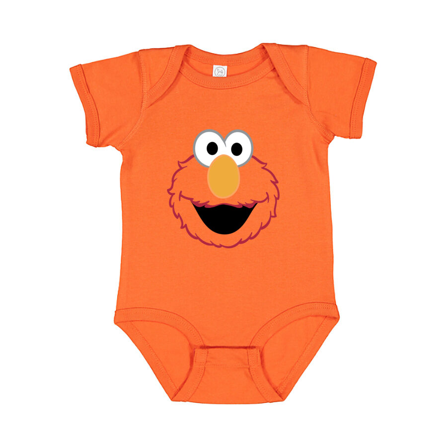 Elmo Baby Romper Onesie - Orange