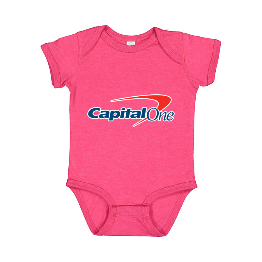 Capital One Baby Romper Onesie - Pink