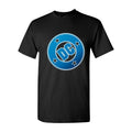 Men's DC Comics Logo Cotton T-Shirt - Black