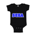 SEGA Baby Romper Onesie - Black