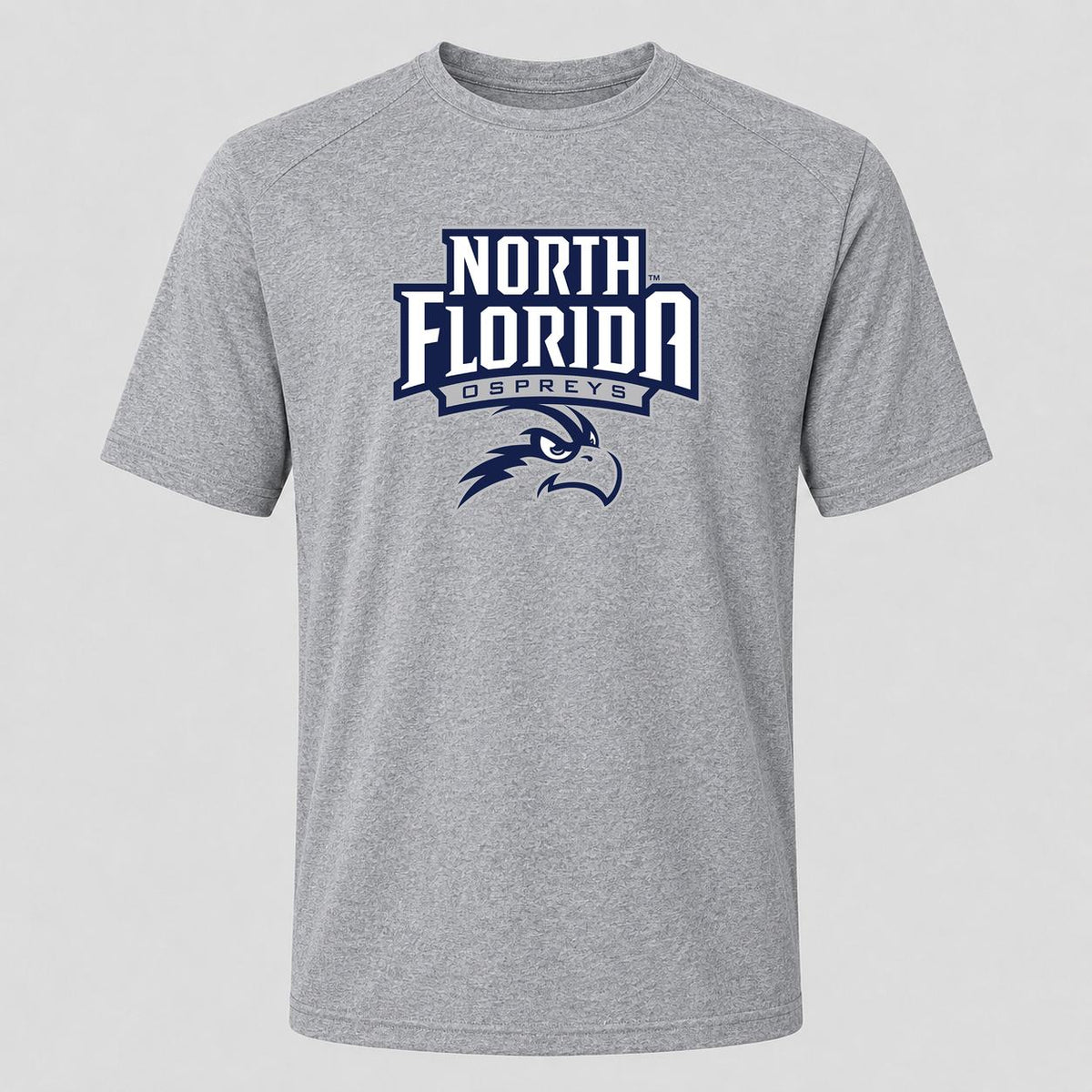 Men's UNF Ospreys Performance T-Shirt - Gray