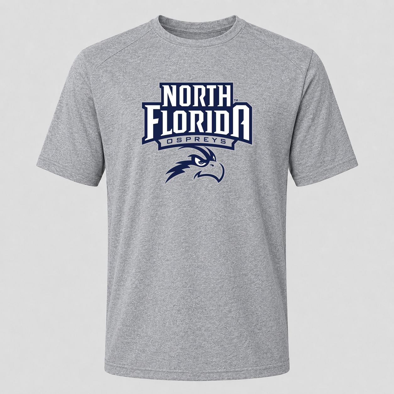 Men's UNF Ospreys Performance T-Shirt - Gray