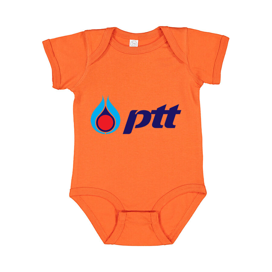 PTT Baby Romper Onesie - Orange