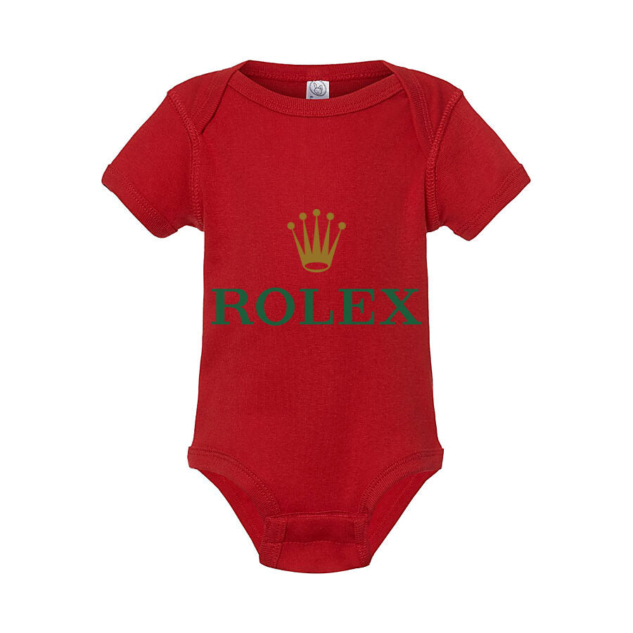 Rolex Baby Romper Onesie - Red