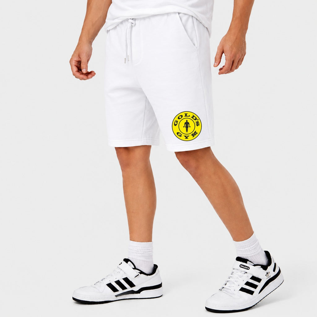 Men's Gold's Gym Cotton Shorts - White