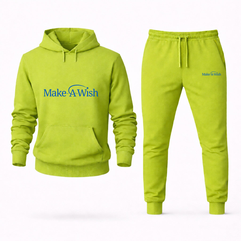Make-A-Wish Hoodie and Joggers Set - Lime Green